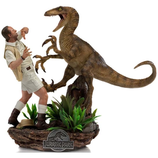 Iron Studios Jurassic Park - Clever Girl Statue Deluxe Art Scale 1/10 Jurassic Park