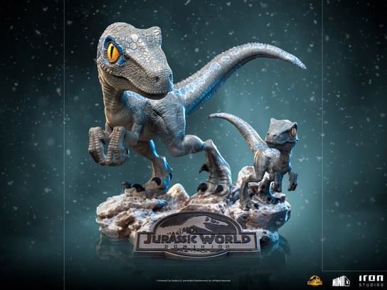 Iron Studios - Minico - Jurassic World: Dominion - Statua z PCV w kolorze niebieskim i beta Inna marka