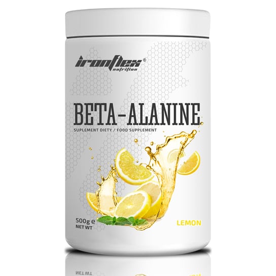 IRONFLEX BETA-ALANINE 500g PRZEDTRENINGÓWKA BETA-ALANINA WYTRZYMAŁOŚĆ POMPA Ironflex