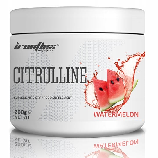 IRONFLEX L-CITRULLINE 200 g CYTRULINA JABŁCZAN CYTRULINY PRZEDTRENINGÓWKA Ironflex