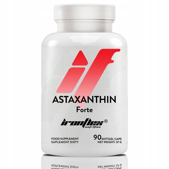 Ironflex, Naturalna Astksantyna 4mg, 90kaps. Ironflex