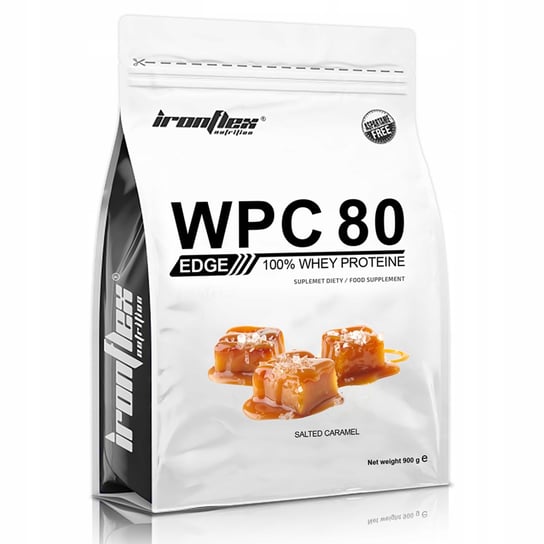 IRONFLEX WPC 80 EDGE 909 g BIAŁKO SERWATKOWE WHEY PROTEIN ODŻYWKA BIAŁKOWA Ironflex