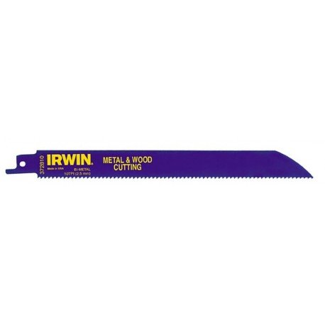 IRWIN BRZESZCZOT DO PIŁY SZABLASTEJ 200mm 10 Z/CAL /METAL-DREWNO (5szt) Irwin