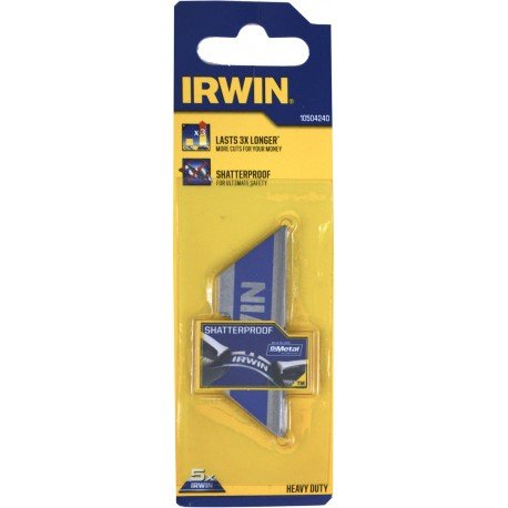 IRWIN OSTRZA TRAPEZOWE BI-METALICZNE 5szt. Irwin