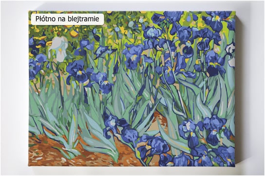 Irysy Vincent Van Gogh Malowanie po numerach Akrylowo
