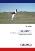 Is it cricket? Thomen Carl