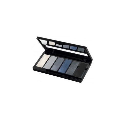 Isadora, Eye Color Bar, paleta cieni do powiek 64 Grey Temptation, 3 g Isadora