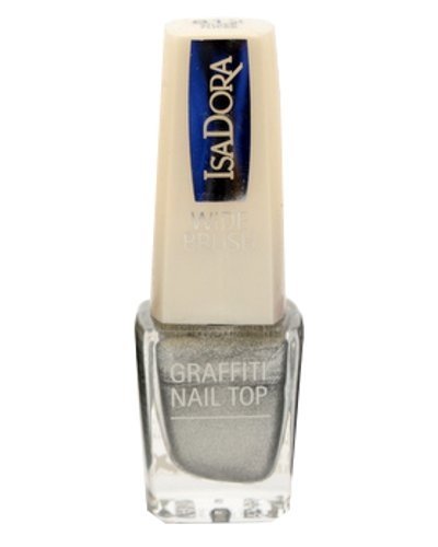 Isadora, Graffiti Nail Top, lakier 812 Silver Flicks, 6 ml Isadora