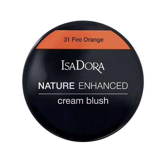 Isadora, Nature Enhanced Cream Blush róż do policzków 31 Fire Orange, 3g Isadora