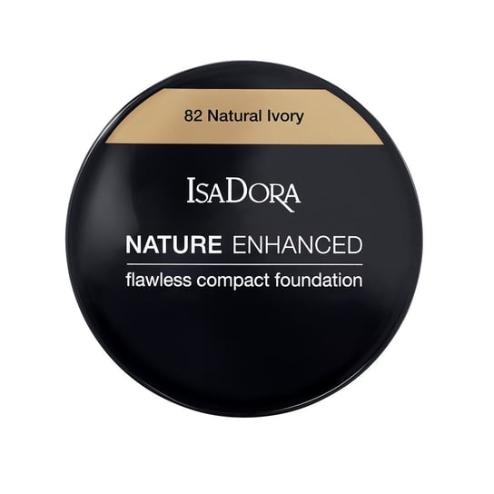 Isadora, Nature Enhanced Flawless Compact Foundation, podkład w kompakcie 82 Natural Ivory, 10 g Isadora