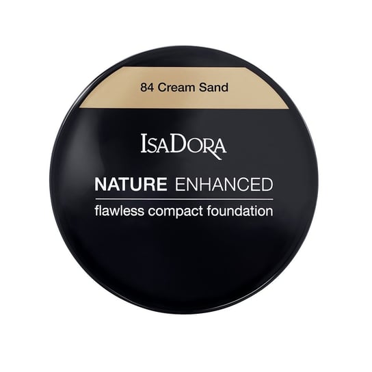 Isadora, Nature Enhanced Flawless Compact Foundation, podkład w kompakcie 84 Cream Sand, 10 g Isadora