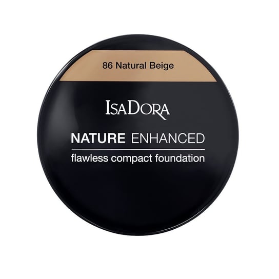 Isadora, Nature Enhanced Flawless Compact Foundation, podkład w kompakcie 86 Natural Beige, 10 g Isadora