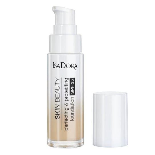 Isadora, Skin Beauty Perfecting & Protecting Foundation, ochrono-udoskonalający podkład do twarzy 02 Linen SPF35, 30 ml Isadora