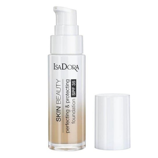 Isadora, Skin Beauty Perfecting & Protecting Foundation, ochrono-udoskonalający podkład do twarzy 03 Nude SPF35, 30 ml Isadora