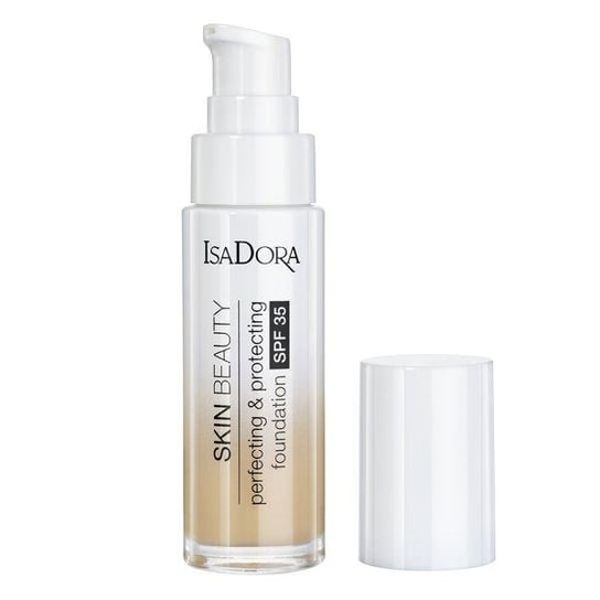 Isadora, Skin Beauty Perfecting & Protecting Foundation, ochrono-udoskonalający podkład do twarzy 05 Light Honey SPF35, 30 ml Isadora