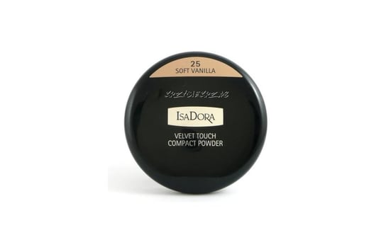 Isadora, Velvet Touch Compact Powder, puder prasowany 25 Soft Vanilla, 10 g Isadora