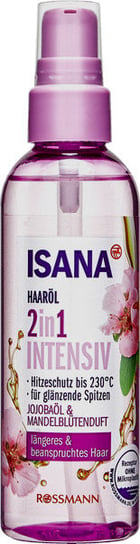 Isana, Nabłyszczający ochronny olejek do włosów 2w1 Isana