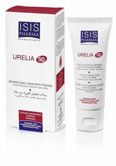ISIS Pharma Urelia 50, krem zmiękczająco-przeciwświądowy z mocznikiem, 40 ml Ekopharm