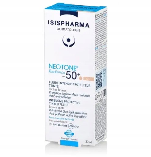 Isispharma Neotone Radiance Spf 50+, Serum Dzień Light, 30ml ISISPHARMA