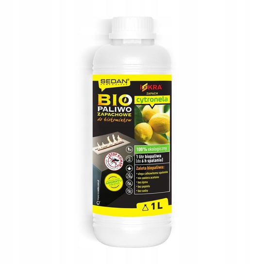 ISKRA - BIOPALIWO DO KOMINKA CYTRONELOWE 1L inna (Inny)