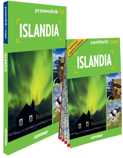 Islandia light: przewodnik + mapa Bajer Justyna