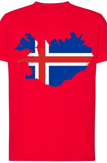 Islandia Męski Modny T-shirt Lato Wakacje Rozm.3XL Inna marka