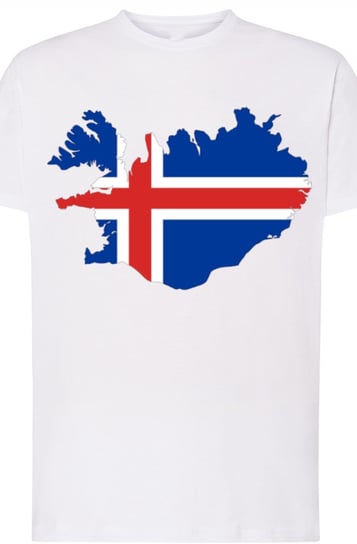 Islandia Męski Modny T-shirt Lato Wakacje Rozm.S Inna marka