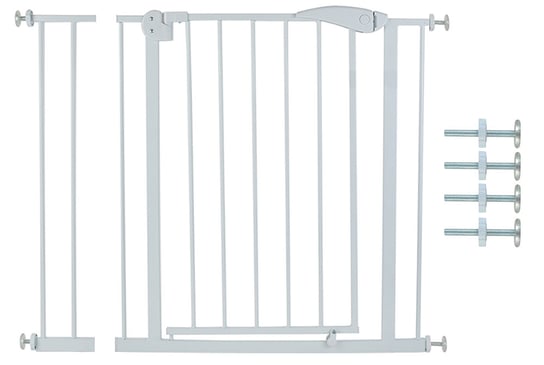 Iso Trade, Bramka Zabezpieczająca Na Drzwi Schody, Metal, 74-101 cm Iso Trade