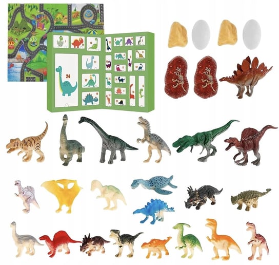 Iso Trade, kalendarz adwentowy, figurki dinozaurów Iso Trade