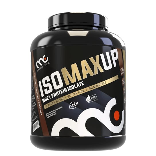 IsoMaxUp, 2000 g / 66 porcji; Czekolada Muscle Clinic