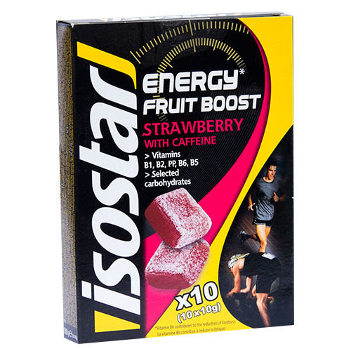 ISOSTAR, Energy Fruit Boost - Galaretki, 100 g Isostar