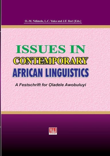 Issues in Contemporary African Linguistics African Books Collective