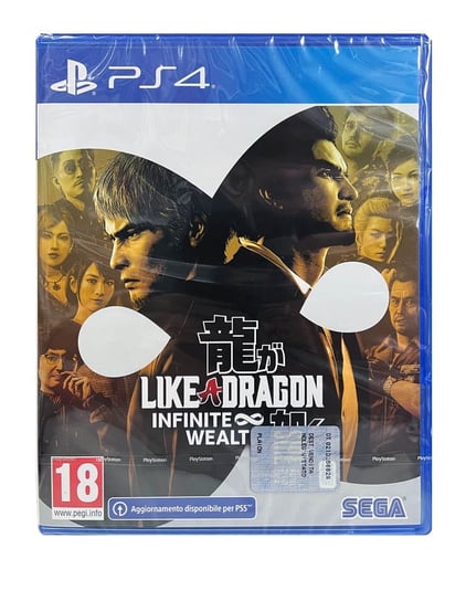 It / Like A Dragon Infinite Wealth, PS4 Ryu ga Gotoku Studio