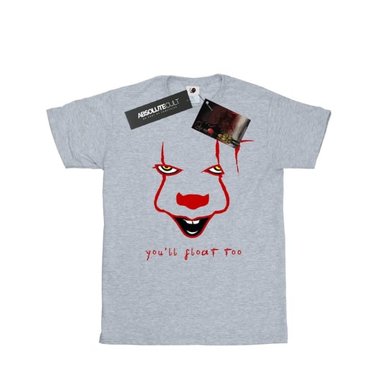 It Męska Koszulka Pennywise Float (L / Jasnoszary) It