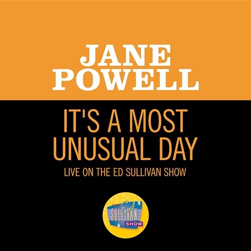 It's A Most Unusual Day Jane Powell