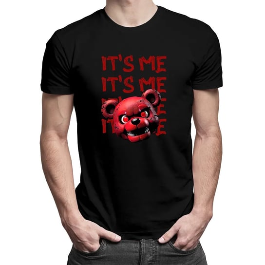 It's me - męska koszulka dla fanów gry Five Nights at Freddy's Koszulkowy