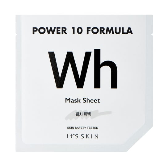 It's Skin, Power 10 Formula Mask Sheet WH, rozjaśniająca maska w płachcie z arbutyną, 25 ml It's Skin