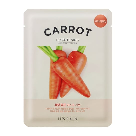 It's Skin, The Fresh Mask Sheet Carrot, maska do twarzy z wyciągiem z marchwi, 20 ml It's Skin