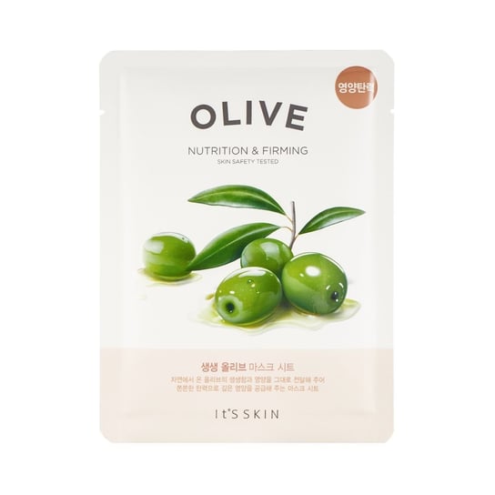 It's Skin, The Fresh Mask Sheet Olive, maska do twarzy z oliwą z oliwek, 20 ml It's Skin