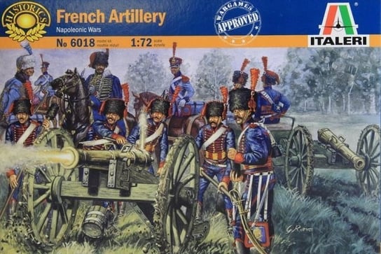 Italeri 6018 French Line Guard Artillery 1:72 Italeri