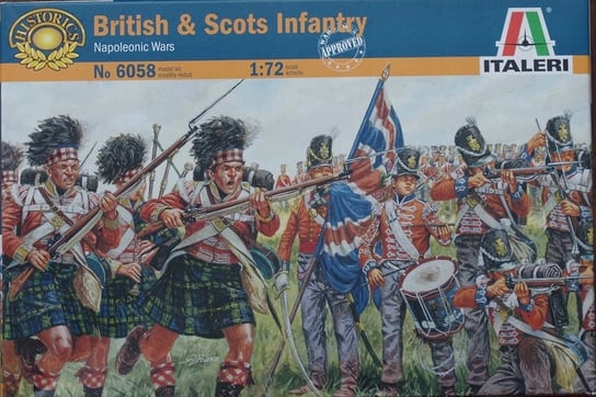 Italeri 6058 British And Scots Infantry 1:72 24H Italeri