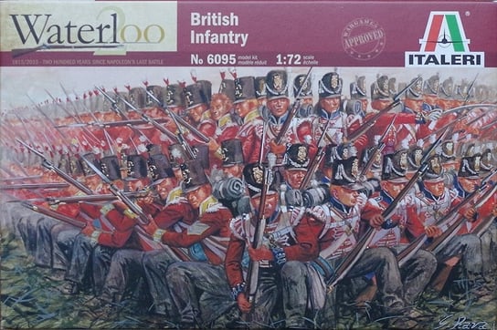 Italeri 6095 British Infantry Napoleonic Wars 1:72 Italeri