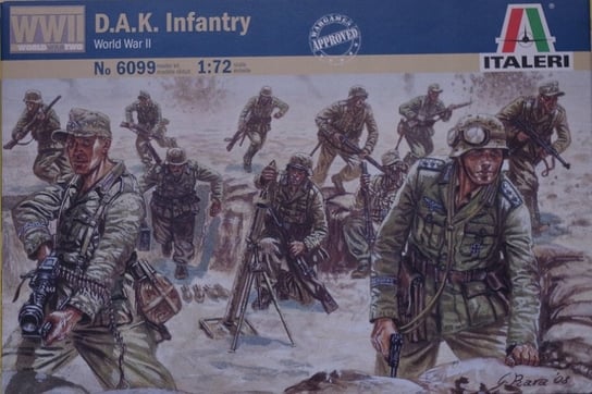 Italeri 6099 WWII DAK Infantry North Africa 1:72 Italeri