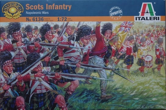 Italeri 6136 Scots Infantry [Napoleonic Wars] 1:72 Italeri