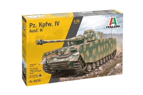 Italeri 6578 1:35 Panzer Iv Ausf. H Italeri