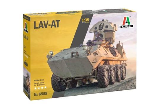 Italeri 6588 1:35 8-Wheel Drive Armored Vehicle Lav-At Italeri