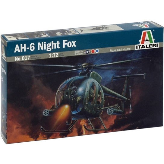 Italeri, AH64 Night Fox, Model do sklejania, 14+ Italeri