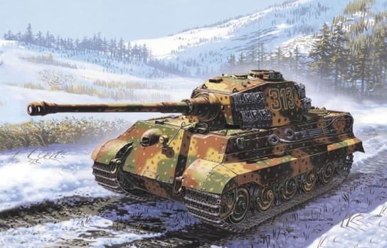 Italeri, Czołg King Tiger, Model do sklejania, 12+ Italeri