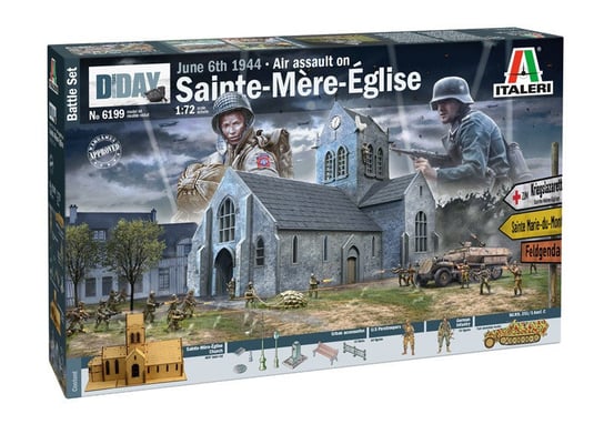 Italeri, Diorama Battle of Norman dy Sainte-Mere-Eglise 6 Italeri