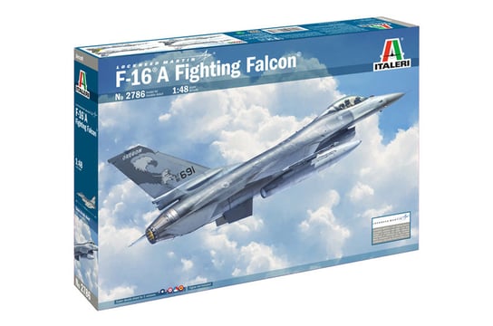 Italeri, F-16A Fighting Falcon 1:48, Model samolotu, 8+ Italeri